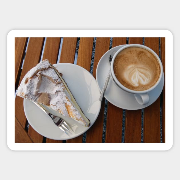 Coffee and Cheesecake, Weilheim, Germany Sticker by JonDelorme